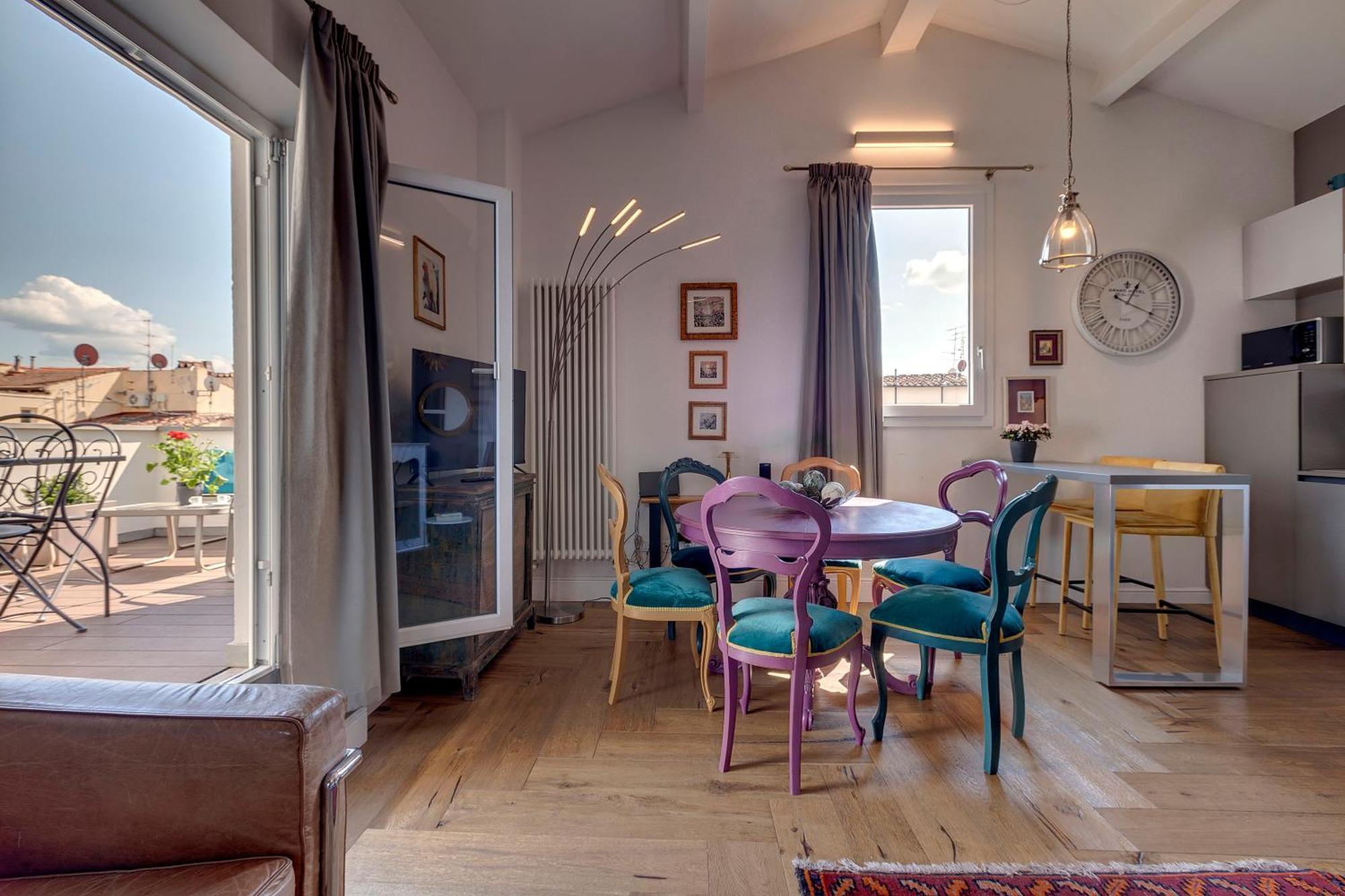 Badesse Terrace Leilighet Firenze Eksteriør bilde